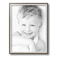 thumbnail image 2 of ArtToFrames 12" x 16" Silver with Stained Grey Picture Frame, 12x16 inch Silver Wood Poster Frame (WOM-4767), 3 Pack, 2 of 7