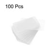 thumbnail image 3 of Uxcell Waterproof Eyelet Hole Plastic Shipping Tags,Outdoor Tags,30x50mm Clear 100pack, 3 of 5