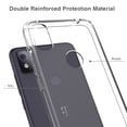 thumbnail image 2 of Case for T-Mobile Revvl 4, Clear [Aquaflex] Transparent Flexible TPU [Shock Absorbing] Cover for T-Mobile Revvl 4, 2 of 6