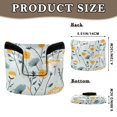 thumbnail image 2 of Haosy Scattered Dandilion Floral Golf Mallet Putter Cover Strong Magnetic Leather Golf Club Headcover Closure, 2 of 7