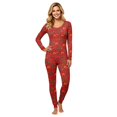 thumbnail image 4 of Lvotionpl 2026 Family Matching Christmas Pajamas Set, Christmas PJs for Men Women s, Long Sleeve Tops and Pants, Holiday Family Sleepwear, Xmas Pajama Sets, 4 of 5