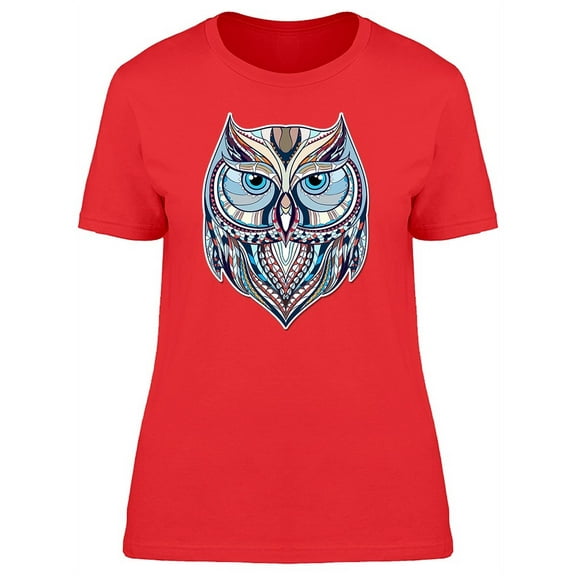 Totem Patterned Owl Tee Women's -Image by Shutterstock