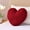 Red, variant on EVOLIVE Heart Pillow, Love Pillow Gifts, 15X17 Inch Large Heart Shaped Pillows, Sherpa Material Room Decor Throw Pillows, Living, Bedroom, Indoor Outdoor (Red)