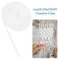 thumbnail image 1 of Apuakthei 20M 2.5mm Picture Hanging Cord, Picture Hanging String Wire, Extra Strong Picture Hanging Cord, for Mirror, Frame, Parasol, Paintings, Hanging Decoration, 1 of 7