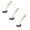 3 Pack, variant on 3/2/1 Pack Stainless Steel Scrubber,11.4in Pot Brush Scrubber,Stainless Steel Scourer Scrub Set with Long Handle,Metal Dish Scrubber for Cleaning Dishes,Pans,Grills,Sinks