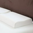 thumbnail image 2 of Remedy Contour Cooling Gel Memory Foam Pillow -White, Adult, 2 of 3