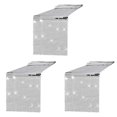 thumbnail image 1 of 3X Camino de Mesa para Fiesta Disco, Camino de Mesa de Aluminio Plateado con Espejo, Cubierta de Mesa MetáLica Brillante para Fiesta de Baile Disco, Boda, 1 of 5
