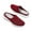 Red, variant on Penkiiy Half-trawl Surface Breathable Women's Sandals Casual Lazy Slippers Hollow Walking Shoes