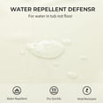 thumbnail image 4 of Yiannan Fabric Water-Repellent Stall Shower Curtain,Mold Resistant & Machine Washable Shower Curtain liner,36x72 inches,Sand, 4 of 7
