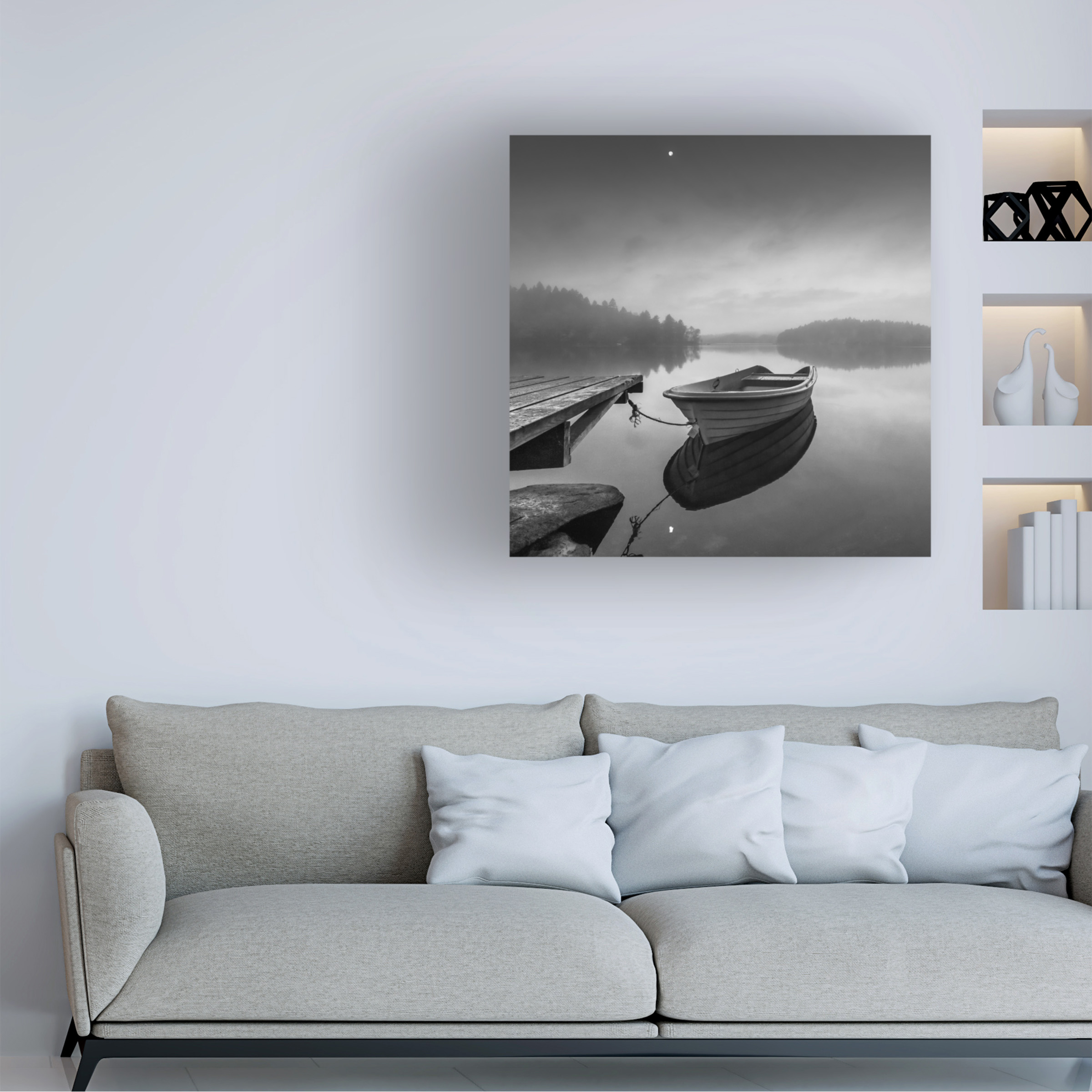 Benny Pettersson 'In The Early Morning' Canvas Art