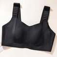 thumbnail image 6 of Plus Wireless Minimizer Bra for Women, Full Coverage Supportive Comfort Bra, Adjustable Wide Shoulder Straps Design | VerBelle,Black 2XL, 6 of 6