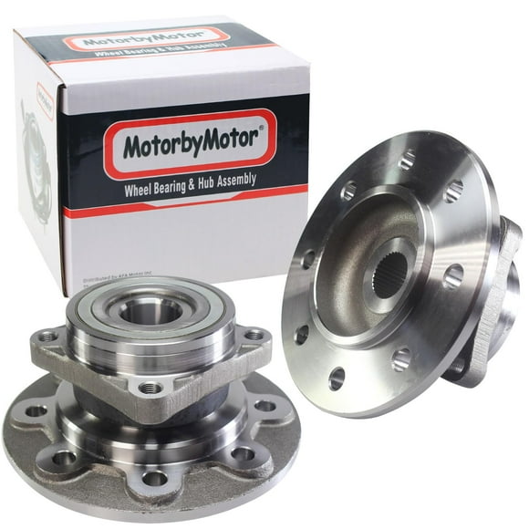 MotorbyMotor 515012 Front Wheel Bearing and Hub Assembly 4WD with 8 Lugs fits for Dodge Ram 2500 Pickup Low-Runout OE Directly Replacement Hub Bearing 2-Wheel ABS (Dana 60 Axle) -2 Pack