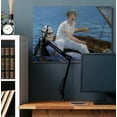 thumbnail image 2 of Stupell Home Décor Boat Lounge Lake Classic Painting Canvas Wall Art by Edouard Manet, 2 of 6
