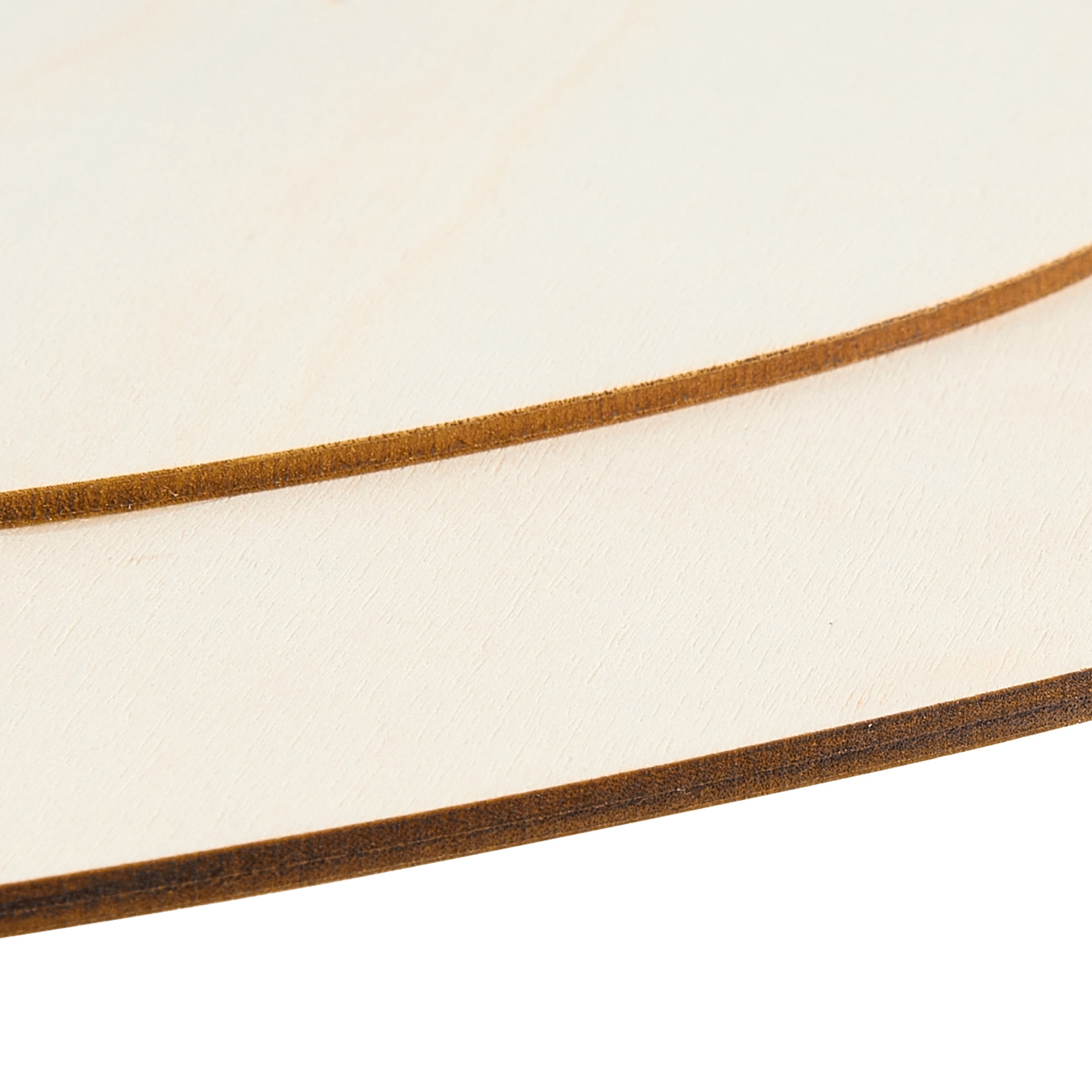 Hello Hobby 10" Shapes-Heart, Unfinished Wood Surface, 9.45 x 8.5 x 0.24 inch