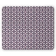 thumbnail image 1 of Abstract Mouse Pad, Rhythmic Connected Motifs of Floral Style Illustration on Plain Backdrop, Rectangle Non-Slip Rubber Mousepad, White and Dried Rose, by Ambesonne, 1 of 2