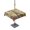 Brown, variant on 52x70 Inch Outdoor Tablecloth with Umbrella Hole Zipper Rectangle Eiffel Tower Rectangular Tablecloths Waterproof Rustic Butterfly Botanical Rose Flowers Brown Patio Table Cloth Cover for Picnic