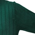 thumbnail image 5 of X RAY JEANS Mens Cable Knit Tipped V-Neck Sweater, Rain Forest, XL, 5 of 6