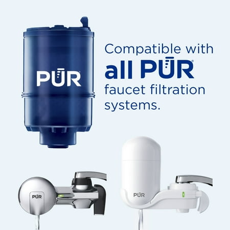 PUR PLUS Lead Reducing Faucet Mount Water Replacement Filter, RF9999