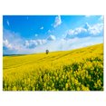 thumbnail image 2 of Lone Tree in Blooming Cozla Park - Contemporary Landscape Canvas Art, 2 of 3