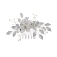 thumbnail image 1 of Pinzas para el cabello para mujeres, pinzas para peinar, pinzas para el cabello para niñas, accesorios para el cabello de aleación de cristal para bodas, peines, pasadores de perla, espirales, plancha, 1 of 3