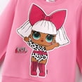 thumbnail image 4 of L.O.L. SURPRISE! Toddler Girls Outfits Graphic Cotton Pullover Sweatshirt,Sizes 2-10, 4 of 6