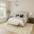 thumbnail image 6 of Addison Rugs Chantille Indoor/Outdoor Contemporary Abstract Ivory Machine Washable Rectangle Rug, 5' x 7'6", 6 of 8