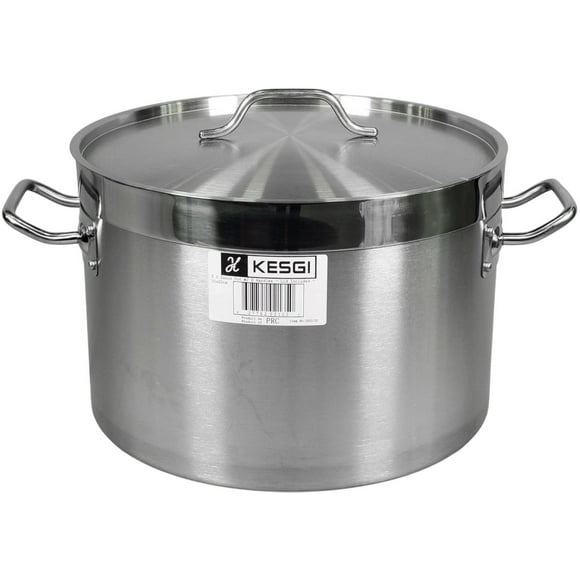 Pro-Kitchen 32x22cm (17L) Sauce Pot & Lid - SS - Single Piece - Commercial-Grade Cooking (1ct)