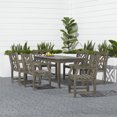 thumbnail image 4 of Vifah Renaissance Acacia 7-Piece Patio Dining Set, 4 of 6