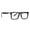 Black1, variant on Fashion Square Glasses For Non Clear Lens Eyeglasses Snowmobile Goggles for Men Boys Dirt Gear X Goggles Kids Riding Gear for Dirt Goggles Dirt Bags for Gear Windproof Warm Clothes Ski Goggles for