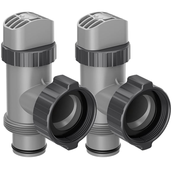 Válvula de émbolo SHAPON compatible con piscina Intex (paquete de 2)