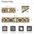 thumbnail image 3 of Yayeee Faucet Mat for Kitchen Sink 14.7" Diatomite Long Splash Guard Pad, Black Clover Pattern, 3 of 7