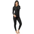 thumbnail image 2 of Fruit of the Loom Women's Recycled Waffle Thermal Top & Bottom Set, Sizes XS-4XL, 2 of 12