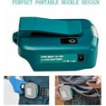 thumbnail image 4 of ADP05 USB Charger Adapter for Makita 14-18V Lithium-Ion LXT Battery Power Source Converter with Dual USB Ports, 12V DC Port, 3W LED Work Light Flashlight$$Tools & Hardware Other, 4 of 7