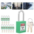 thumbnail image 1 of Cerradura De Seguridad Con Candado De 38 Mm, Candado De Bloqueo Y Etiquetado, Cerradura Eléctrica Con Nailon Reforzado Resistente A La Corrosión, De Acero Cromado Para, 1 of 7