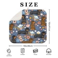 thumbnail image 4 of Dachshund and Flower Dish Drying Mat for Kitchen 1 Pack, Ultra Absorbent Microfiber Dishes Drainer Mats,16"x18", 4 of 6