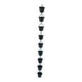 thumbnail image 2 of Campana de cadenas de lluvia de Metal con forma de flor Gloria 100cm decoración Premium, 2 of 9