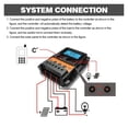 thumbnail image 3 of LCD Solar Char Controller 12V 24V Solar Panel Regulator Battery Display Discharging Current With Power-off Memory ,Widely Used, 3 of 6