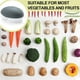 thumbnail image 4 of Cepillo para limpiar verduras y frutas, cerdas rígidas, apto para lavavajillas, agarre antideslizante, herramienta multiusos para cocina., 4 of 7