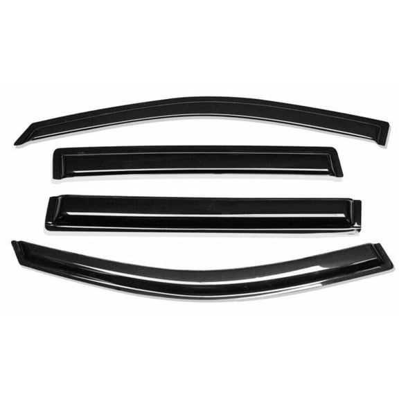 Geelife For Chevrolet 2009-2017 Traverse Window Visors Rain Sun Guard Deflector