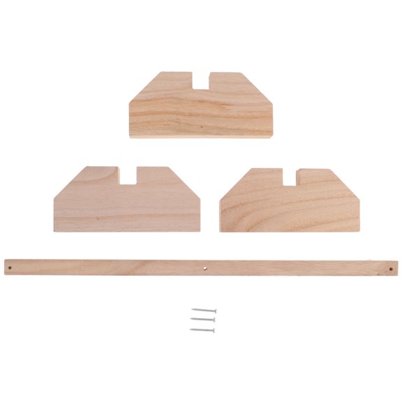 CTIRCHIU Hen Standing Rod Chicken Coop Roosting Bar Wood 1 Set