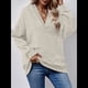 thumbnail image 4 of Sudadera con Capucha para Mujer, Cuello en V, para Invierno y Otoño. Fresno de Flores XXL, 4 of 8