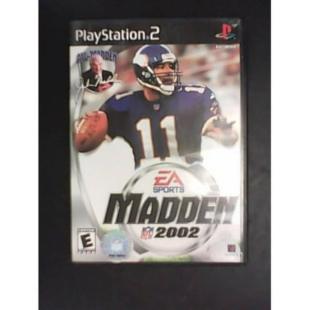 Refurbished Madden NFL 2002 For PlayStation 2 PS2 Football