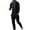 Z02-Black, variant on BADHUB Men's Solid Color Tracksuit 2 Piece Hoodie Athletic Jogging Sweatsuits for Men Casual Sports Long Sleeve Drawstring Pullover and Pants Suit Set Holiday Deals Army Green,L