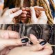 thumbnail image 5 of Gancho de Ganchillo para Rastas, 100 Piezas Anillo el Cabello 5 Agujas con , Rastas, 5 of 5