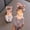 Pink, variant on Lujianch Fashion Summer Girls Dance Shoes Princess Dress Performance Shoes Ribbon Pearl Rhinestone Bow Flat Solid Color Girls Fashion Boots