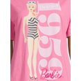 thumbnail image 4 of Mattel Barbie Original Juniors Short Sleeve Graphic T-Shirt, Sizes XS-4X, 4 of 5