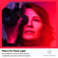 thumbnail image 2 of Color Filter Sunset Effect PET Colored Lighting Filter for Photography Video, 2 of 8