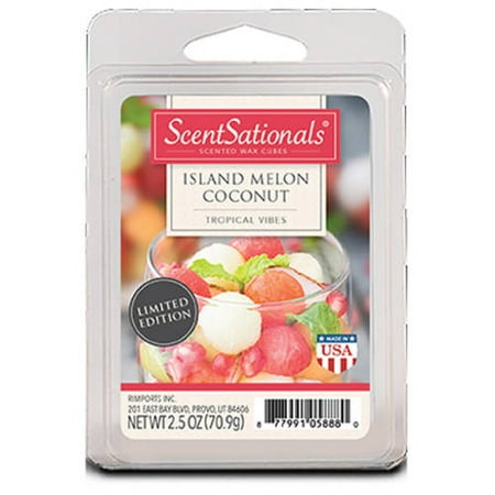 ScentSationals Island Melon Coconut Fragrance Cube