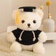 thumbnail image 5 of Oso De Peluche Graduado, Osito De Peluche Académico, Adorable Peluche Con Toga Y Birrete Doctoral, Regalo De Peluche Para Celebrar Logros, Cojín Decorativo, 5 of 8