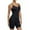Black, variant on Dealovy Bodysuit for Women Belly Control Shapewear Jumpsuits Spaghetti Strap Seamless Workout Base Layer Romper